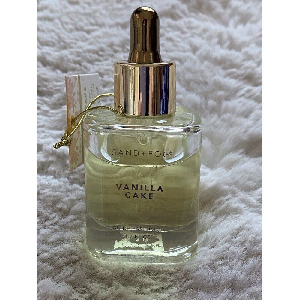 Sand + Fog Eau De Parfum Oil 1.7 fl oz Vanilla Cake Orange Biscuit Butter Musk